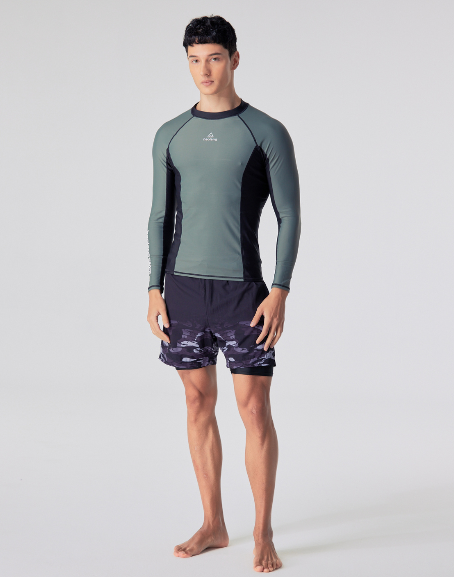 Haolang 寬版運動泳褲