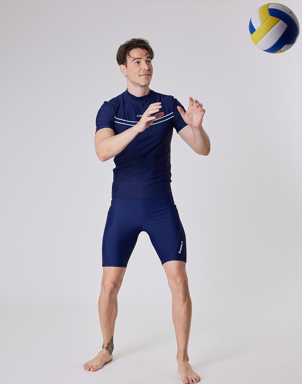 Haolang 男款短袖泳衣