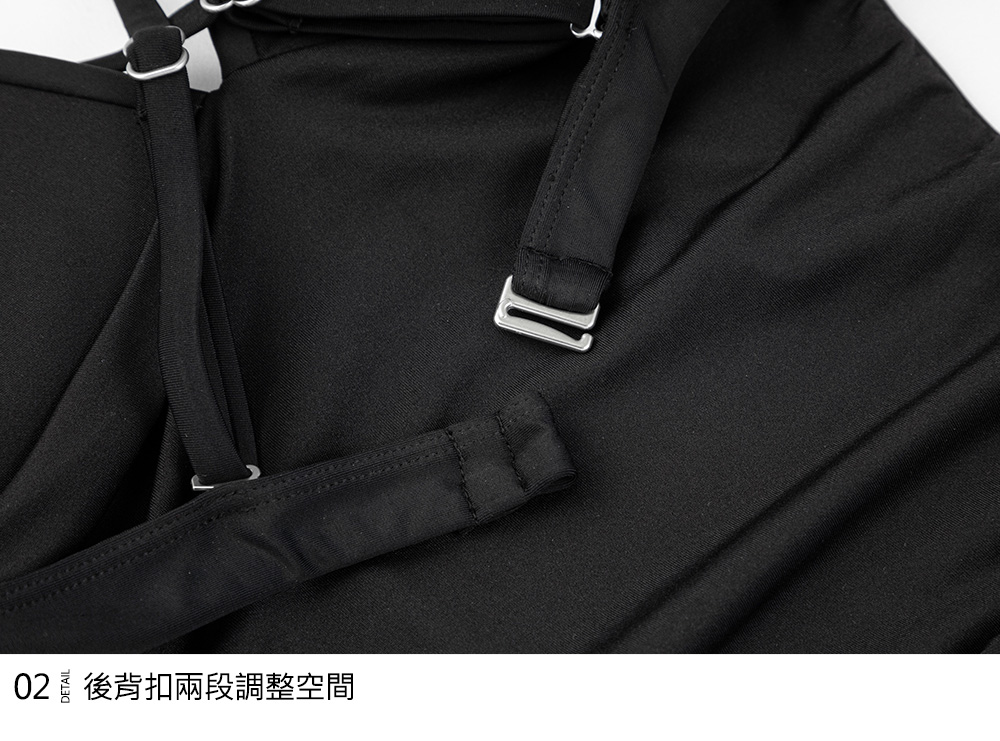 Haolang 黑色連身泳衣 Haolang 黑色連身泳衣