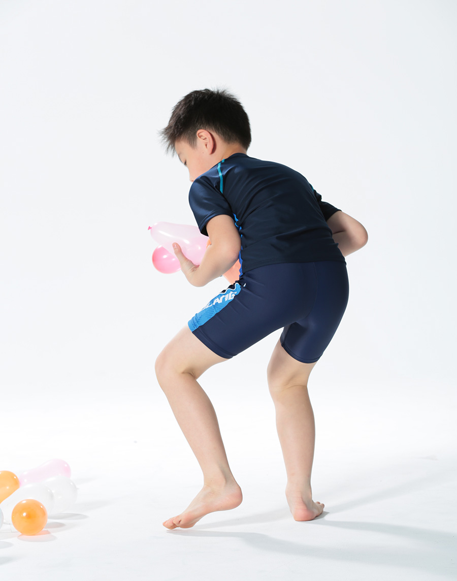 Haolang 男童短袖泳衣