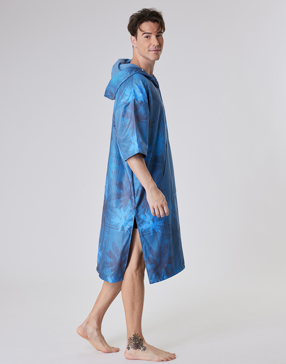 Haolang 纖維毛浴巾衣