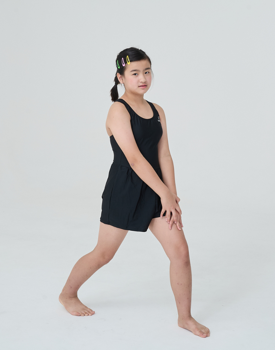 haolang 經典黑色泳衣