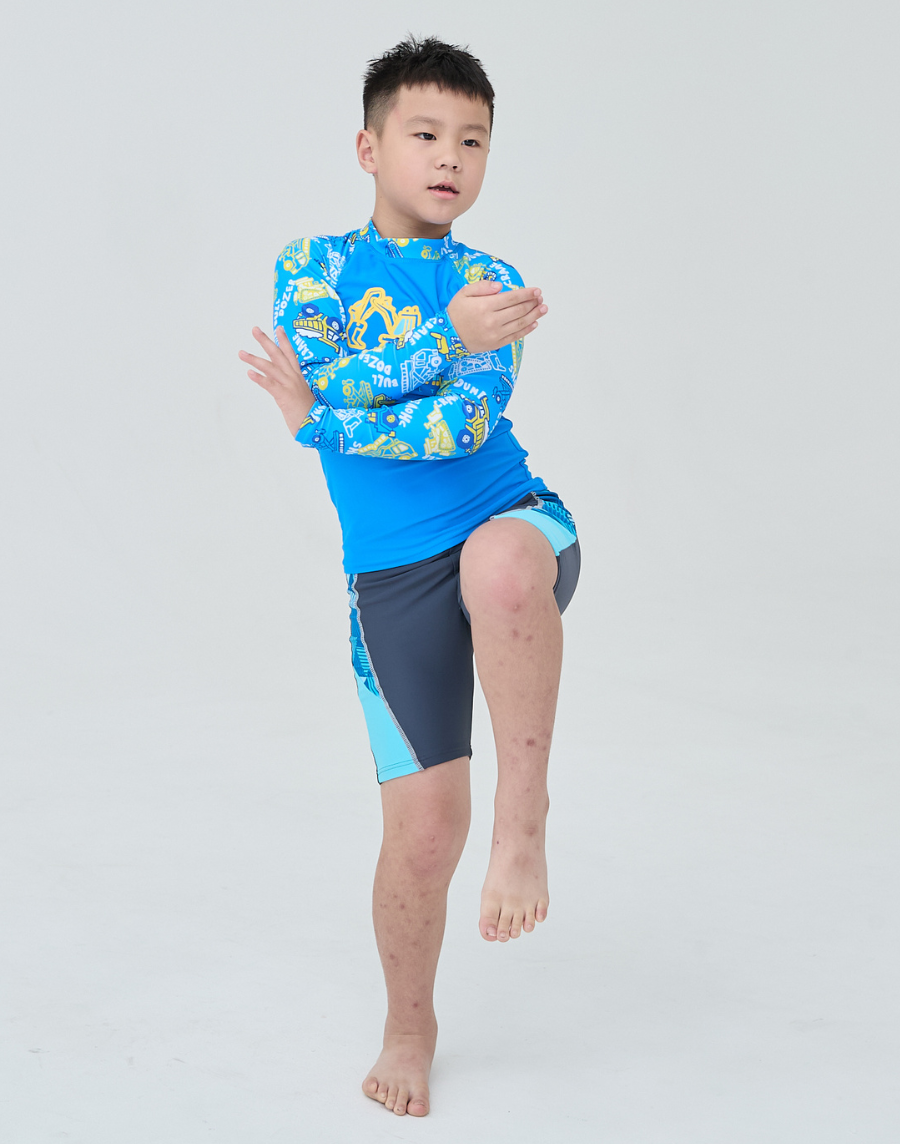 haolang 兒童長袖泳衣