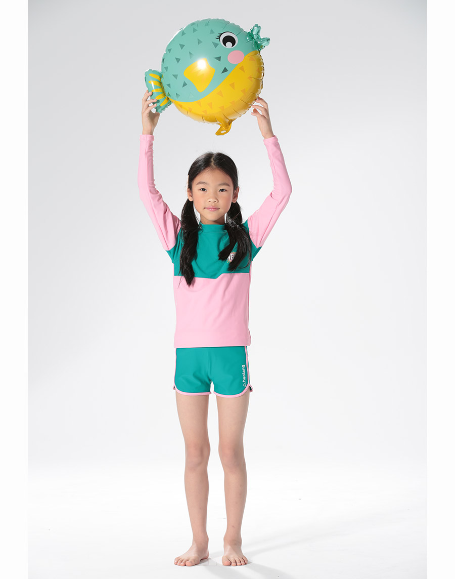 Haolang 女童長袖水母衣