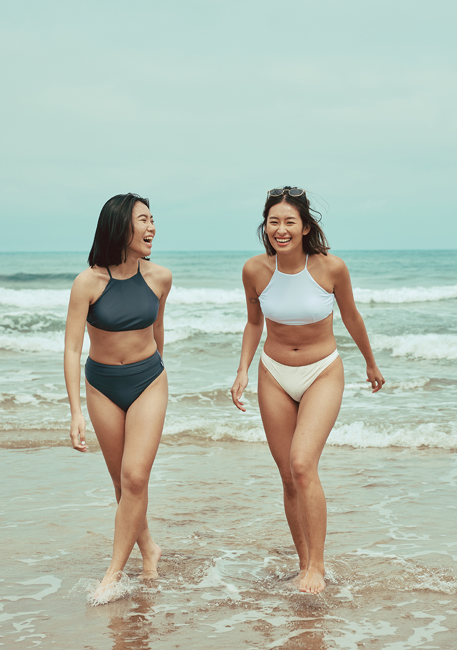 Haolang 削肩比基尼