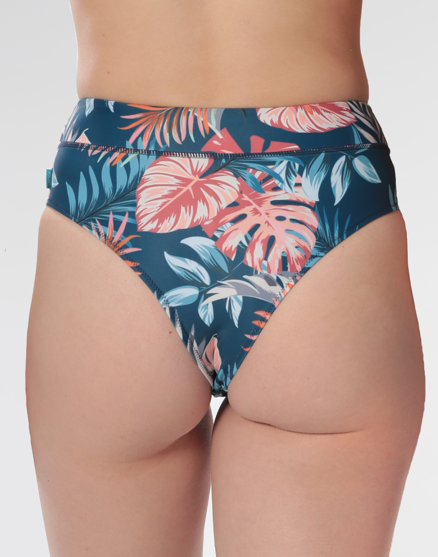 Haolang 叢林花樣高腰比基尼褲