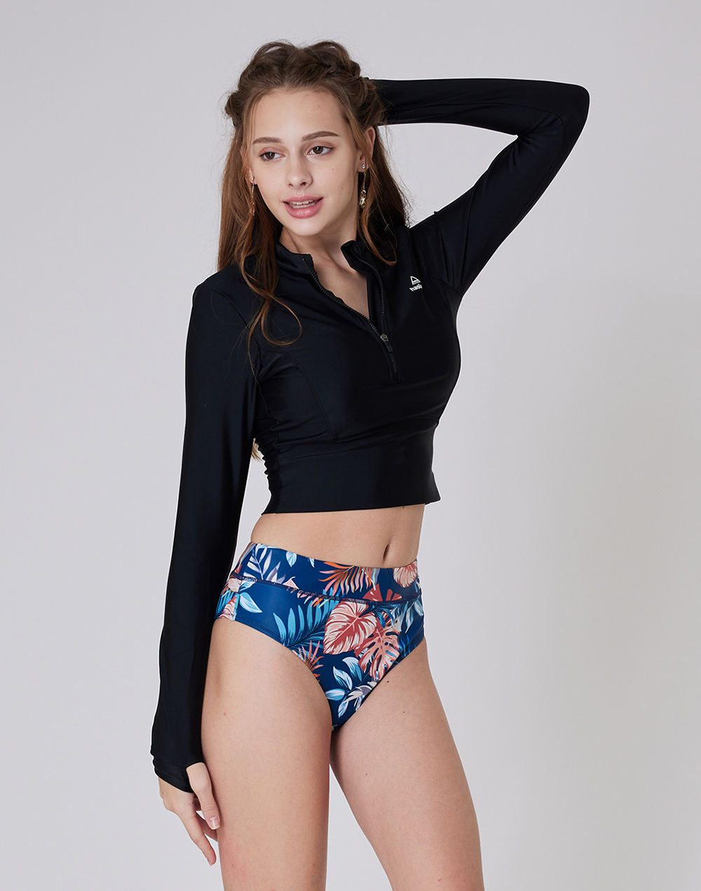 haolang 短版長袖泳衣