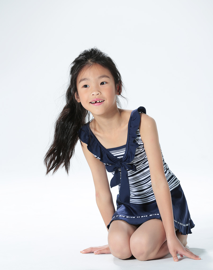 Haolang 女童兩件式泳衣-28201-1.jpg Haolang 女童泳衣