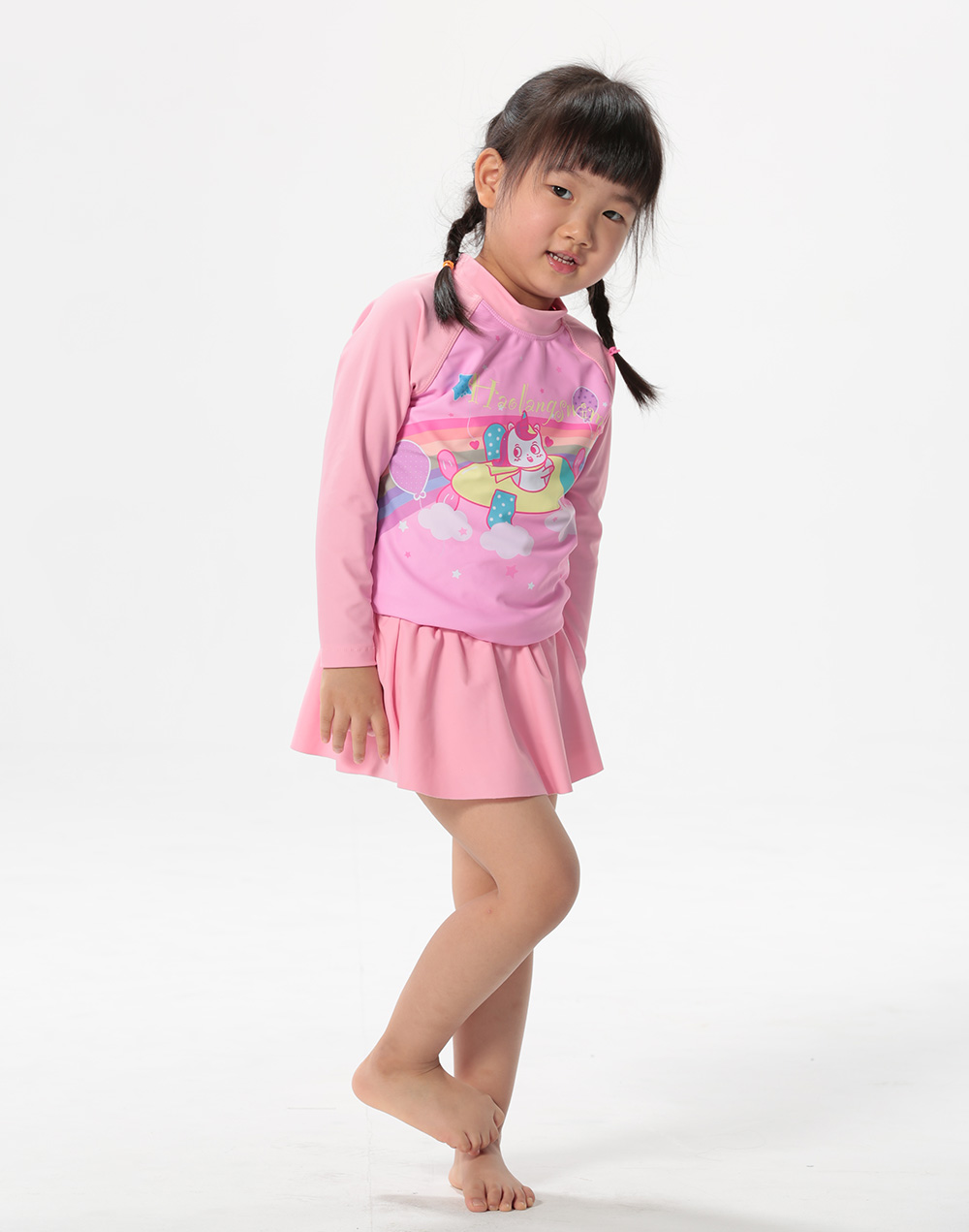 Haolang 女童防曬泳衣