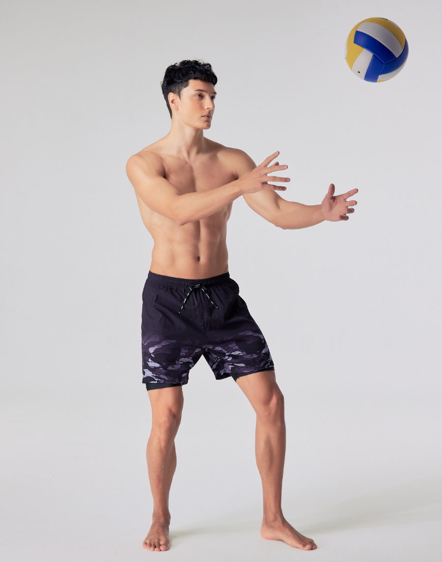 Haolang 寬版速乾泳褲