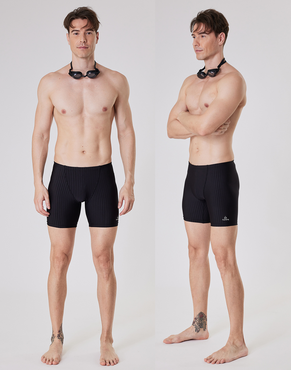 haolang 男款快乾泳褲