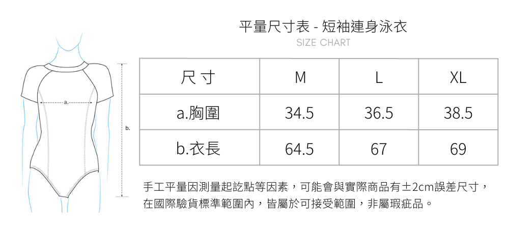 浩浪尺寸表