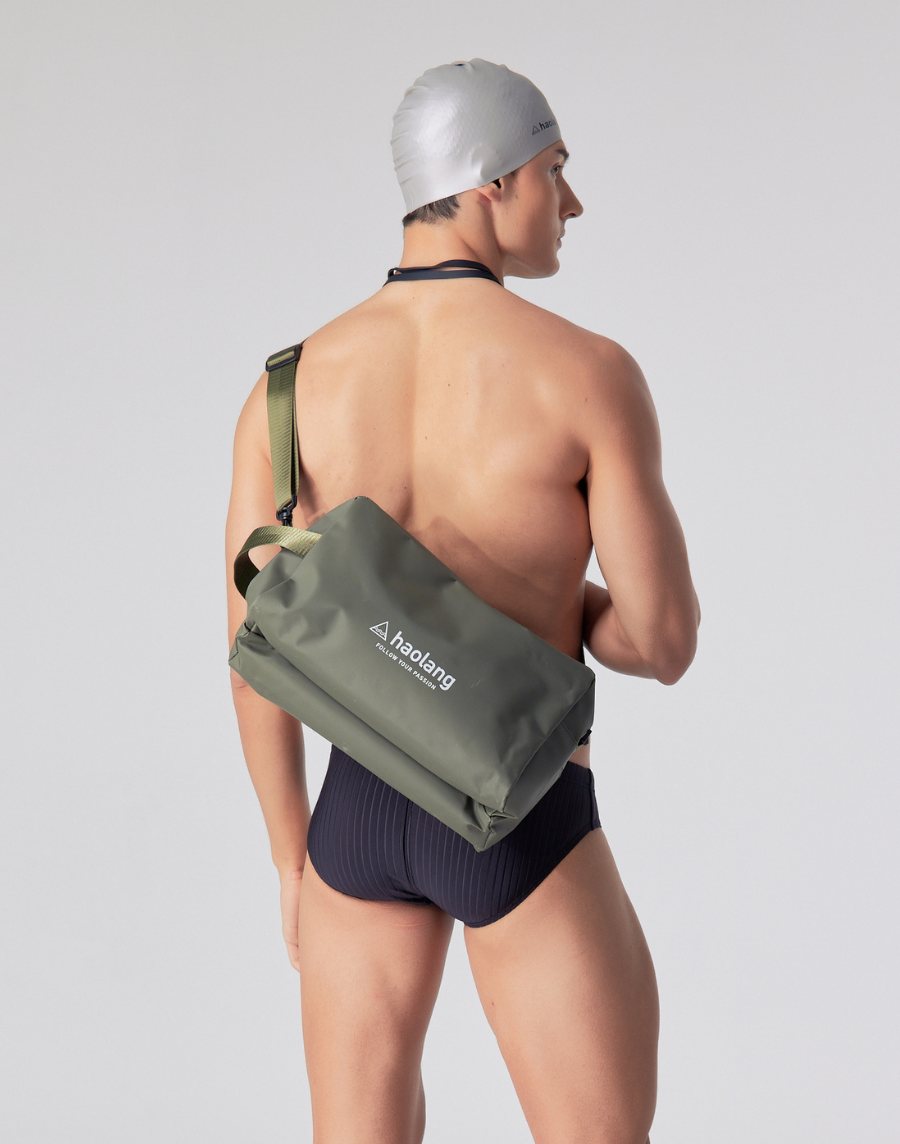 Haolang 防水收納單肩包 