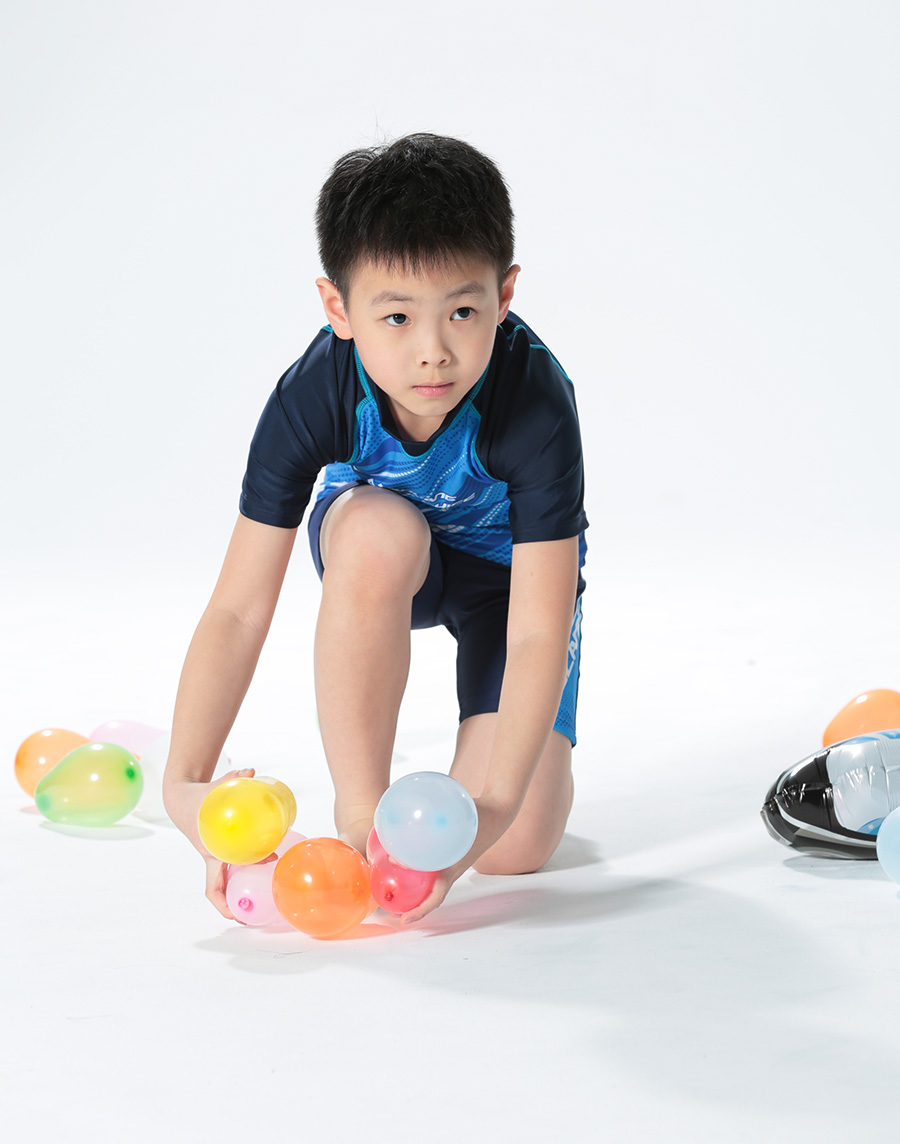 Haolang 男童短袖泳衣