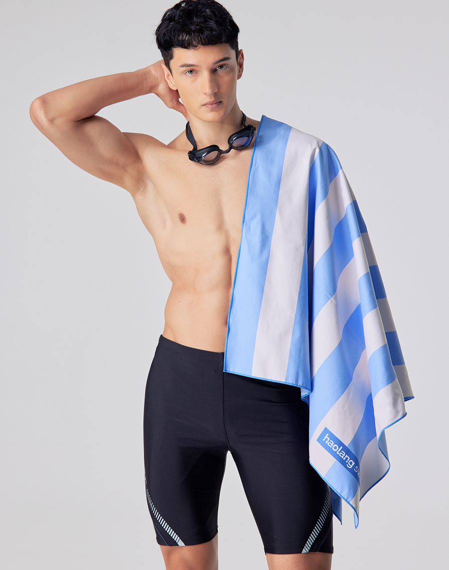 Haolang 膝上七分泳褲