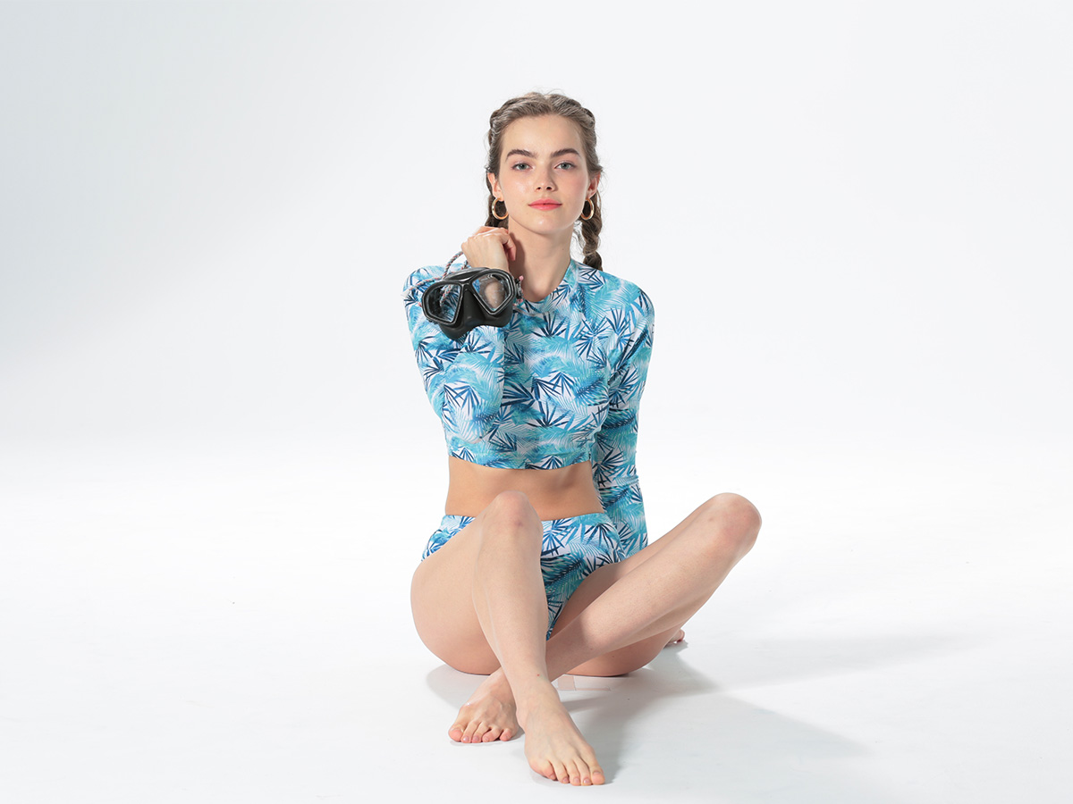 Haolang 女款長袖泳衣