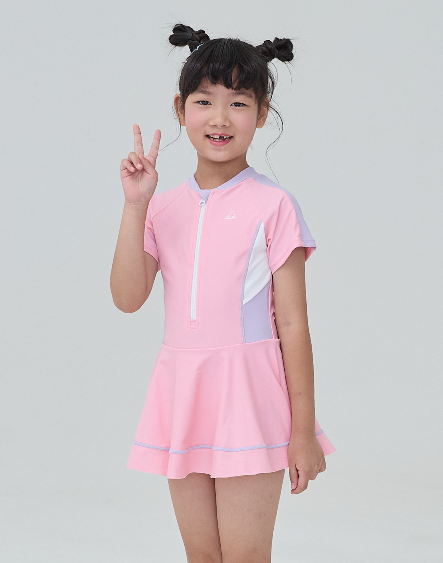 Haolang女童連身裙泳衣