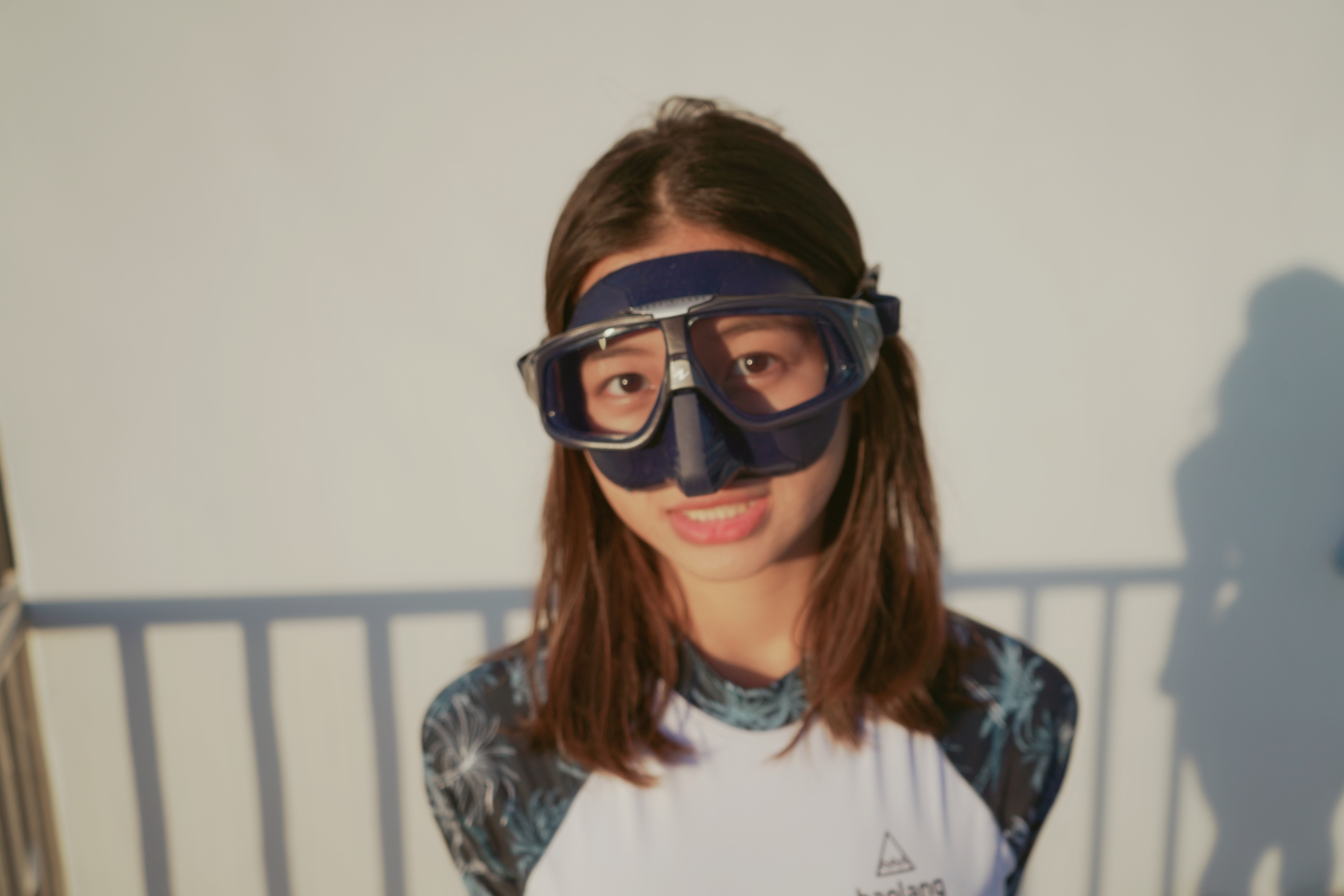 Haolang 長袖連身泳衣