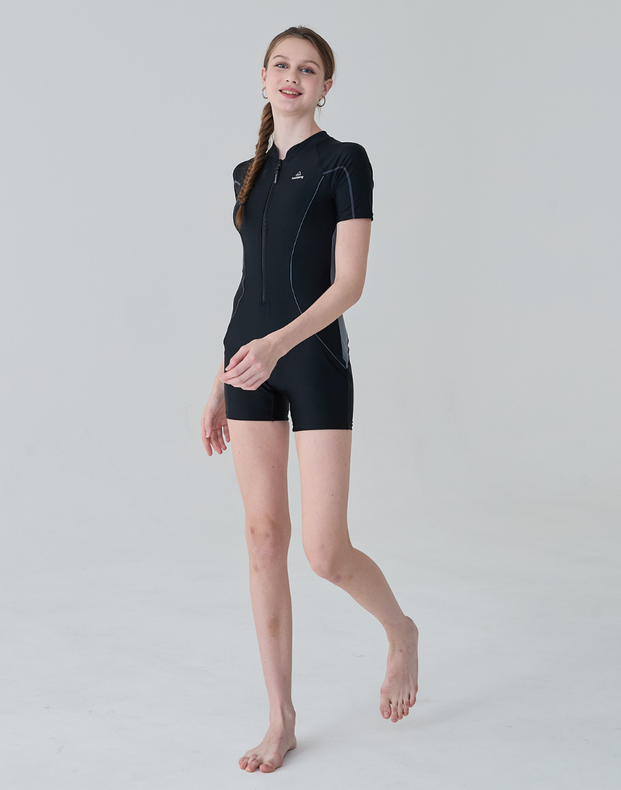 haolang 連身四角泳衣 haolang 連身四角泳衣