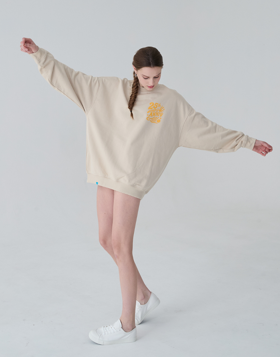 Haolang 中性寬版大學T