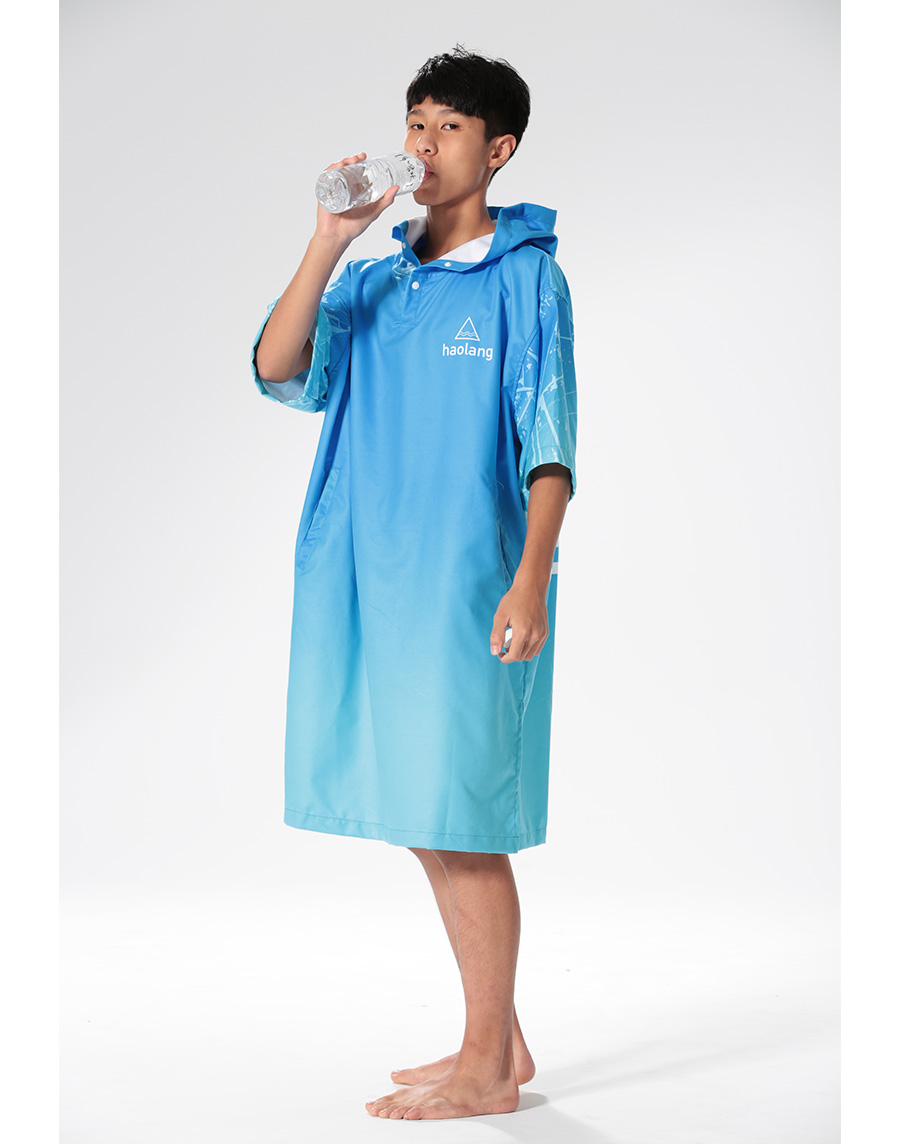 Haolang 快乾纖維浴巾衣