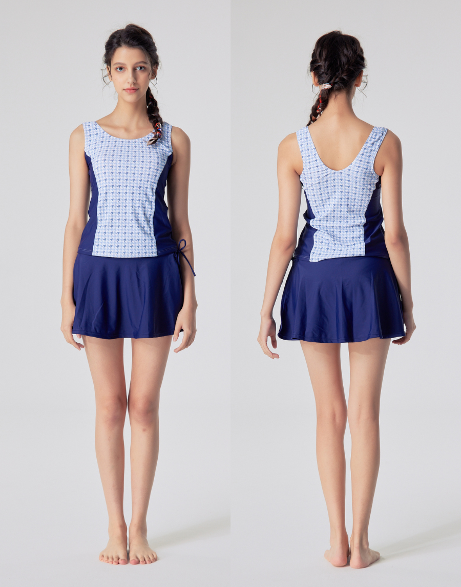 Haolang 兩截式裙裝泳衣