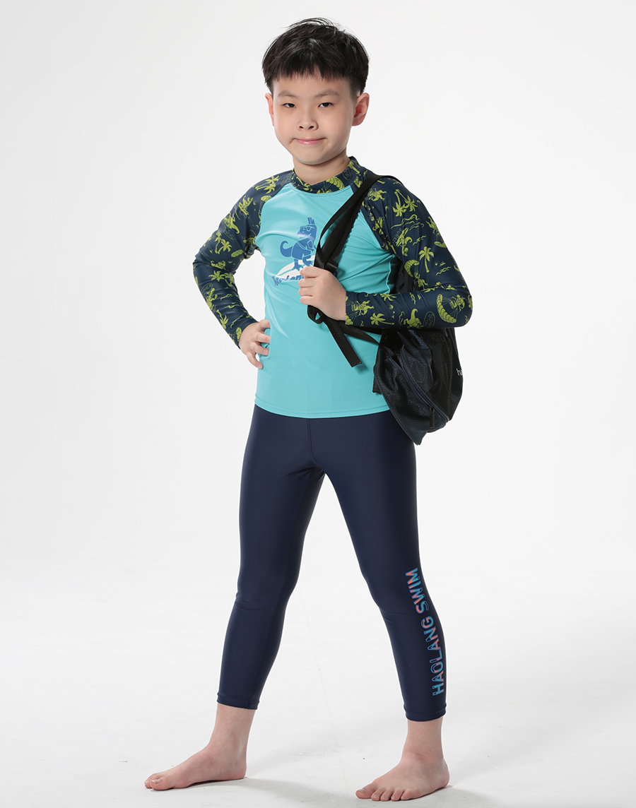 Haolang兒童長袖泳衣