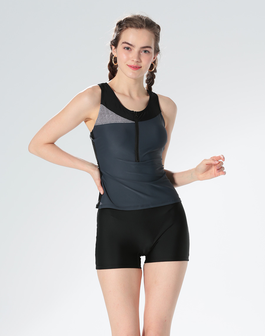 Haolang 連身四角泳衣