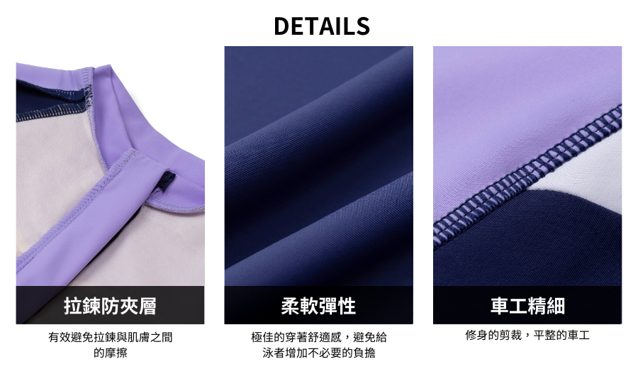 haolang女童連身泳衣