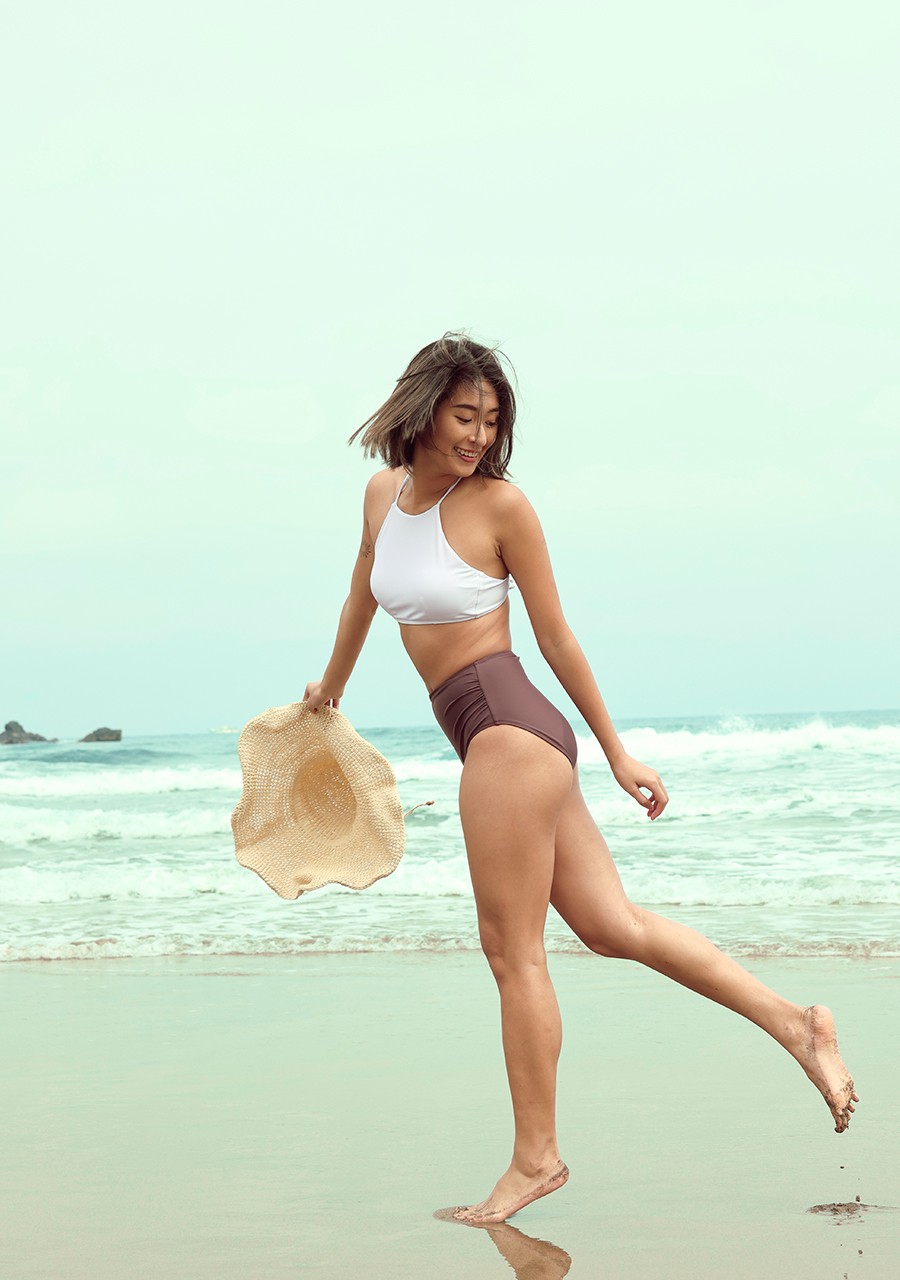 Haolang 削肩比基尼