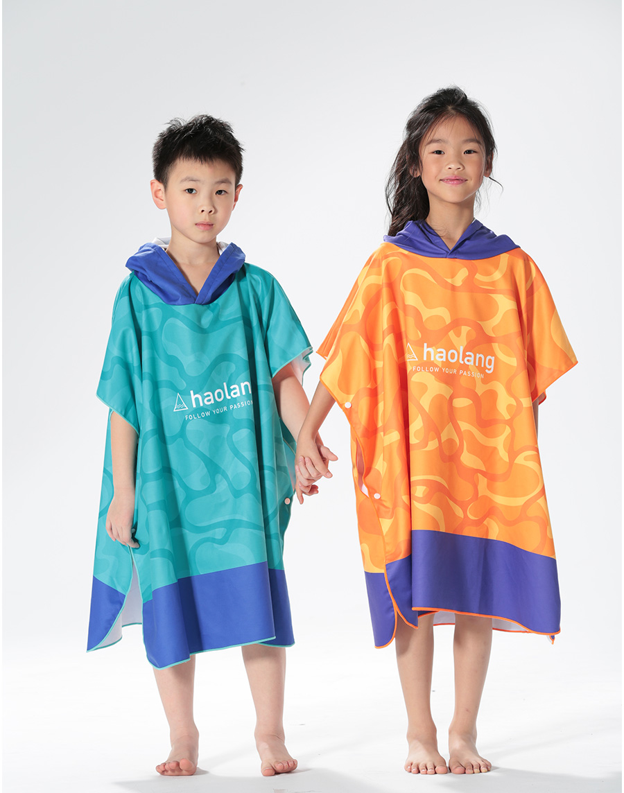 Haolang 快乾纖維浴巾衣