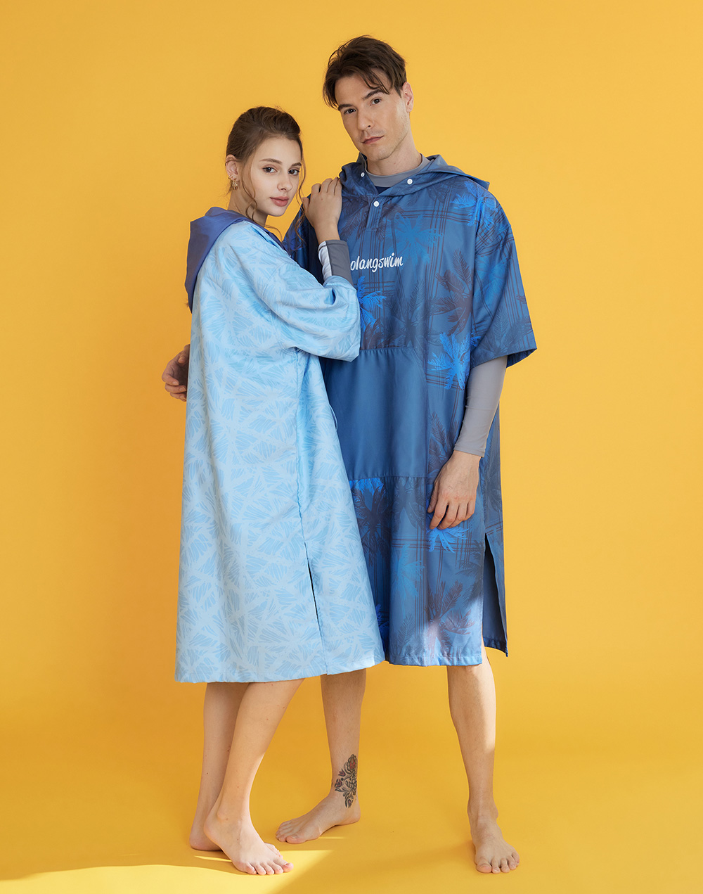 Haolang 衝浪快乾浴巾衣