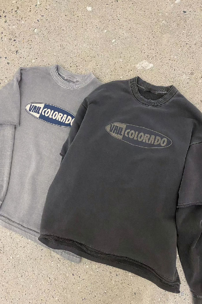 【 Giusto 】水洗棉拼接層次上衣