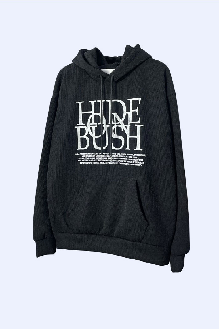 【 Giusto 】文字設計針織連帽長袖上衣3