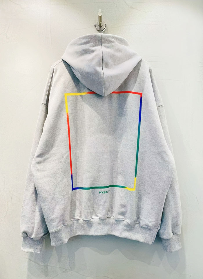 【 Giusto 】彩色方形連帽上衣-21