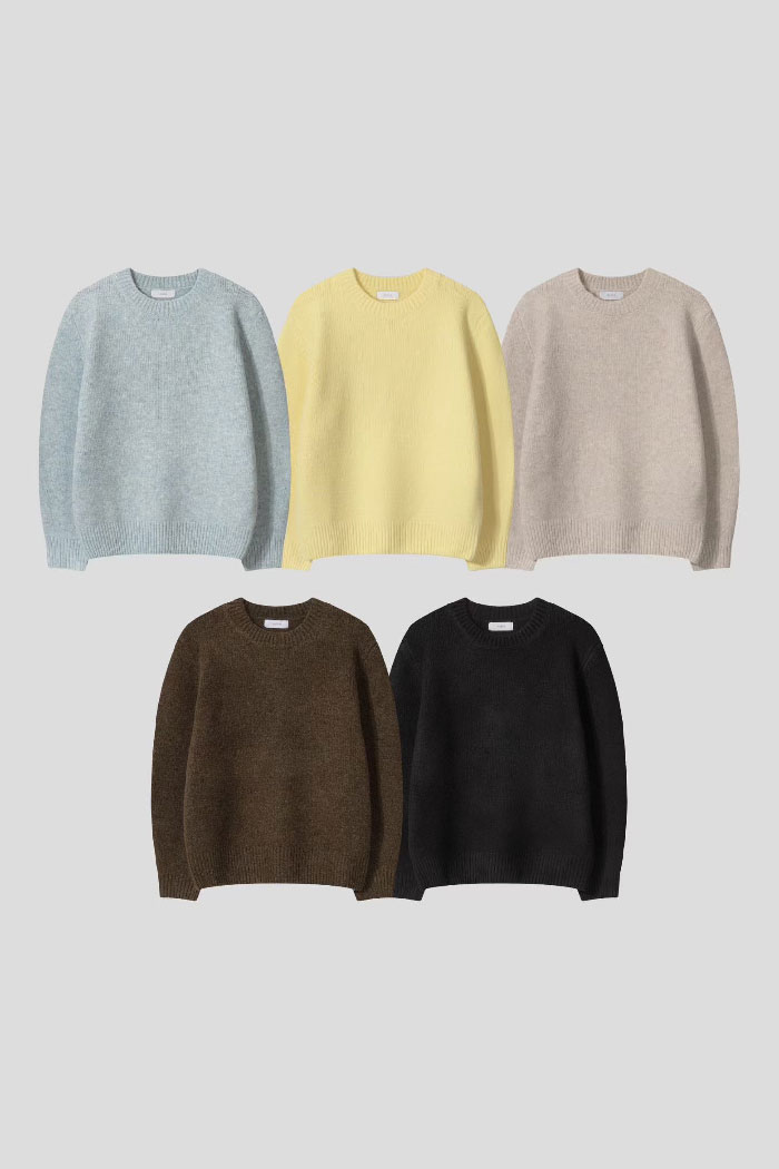 【 Giusto 】混羊毛柔軟親膚針織上衣11