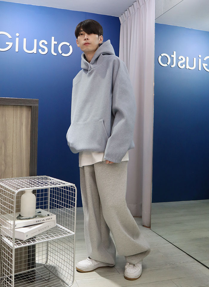 【 Giusto 】混羊毛單暗釦連帽上衣6