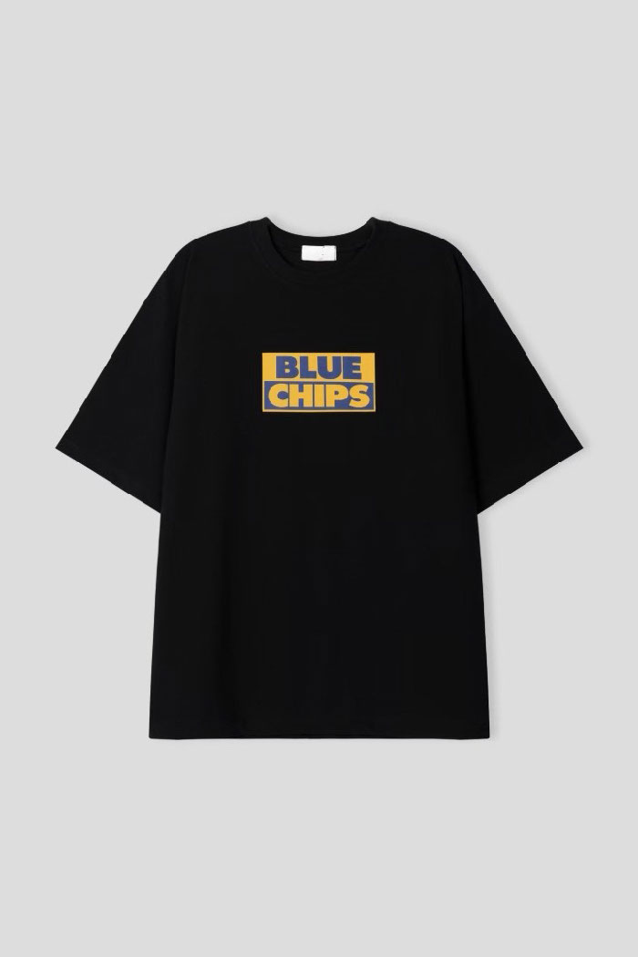 【 Giusto 】胸前配色方框英字TEE7