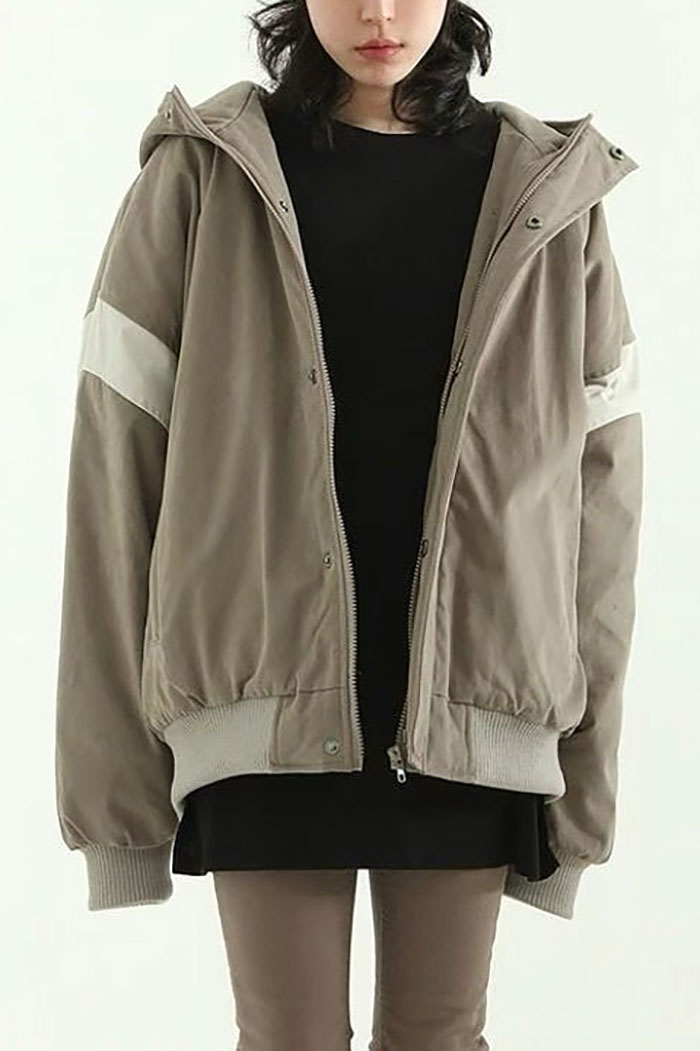 【 Giusto 】雙色厚款內鋪棉保暖外套