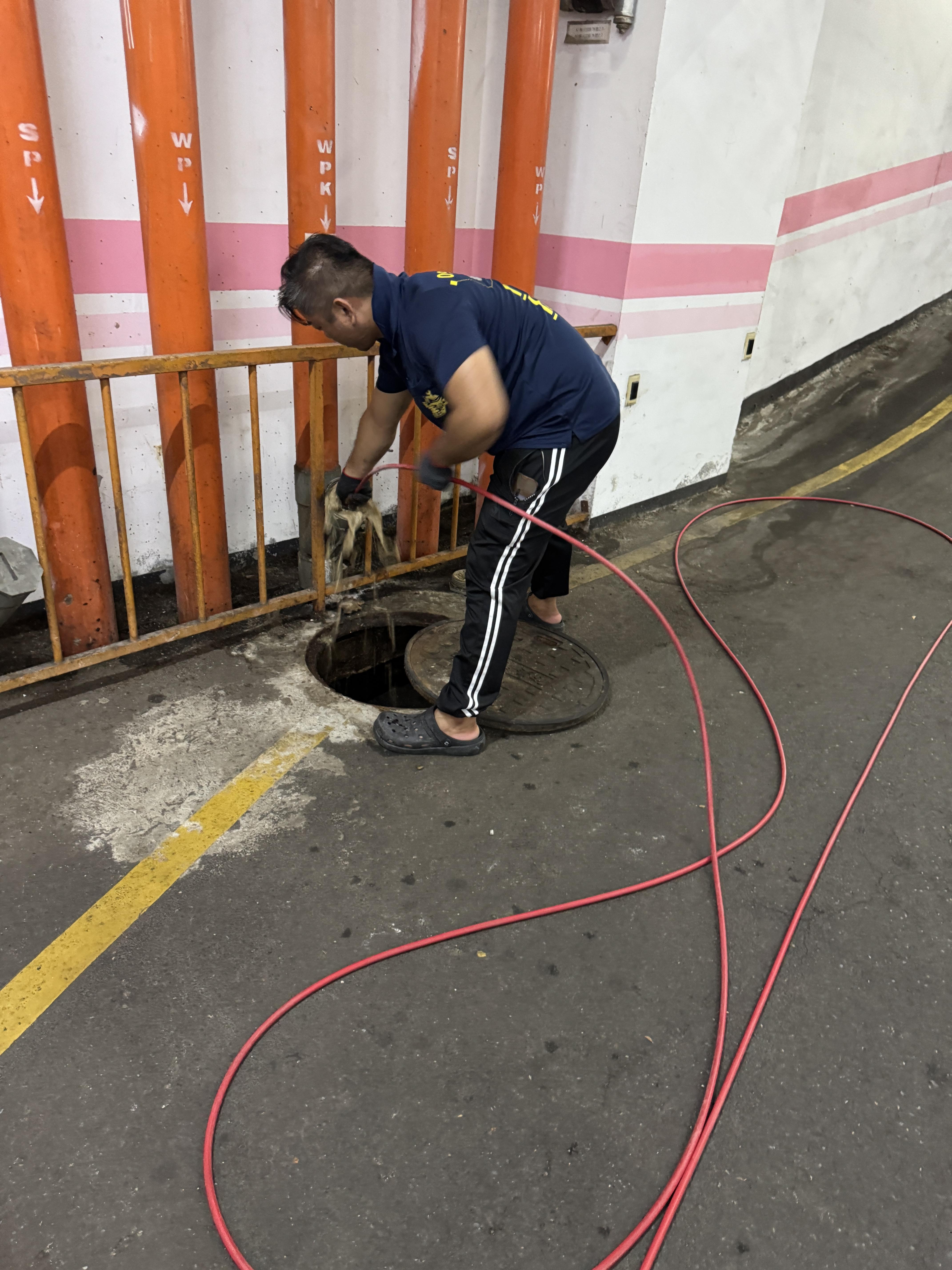 大樓管委-管路堵塞 社區大樓排水維護 永正企業工程
