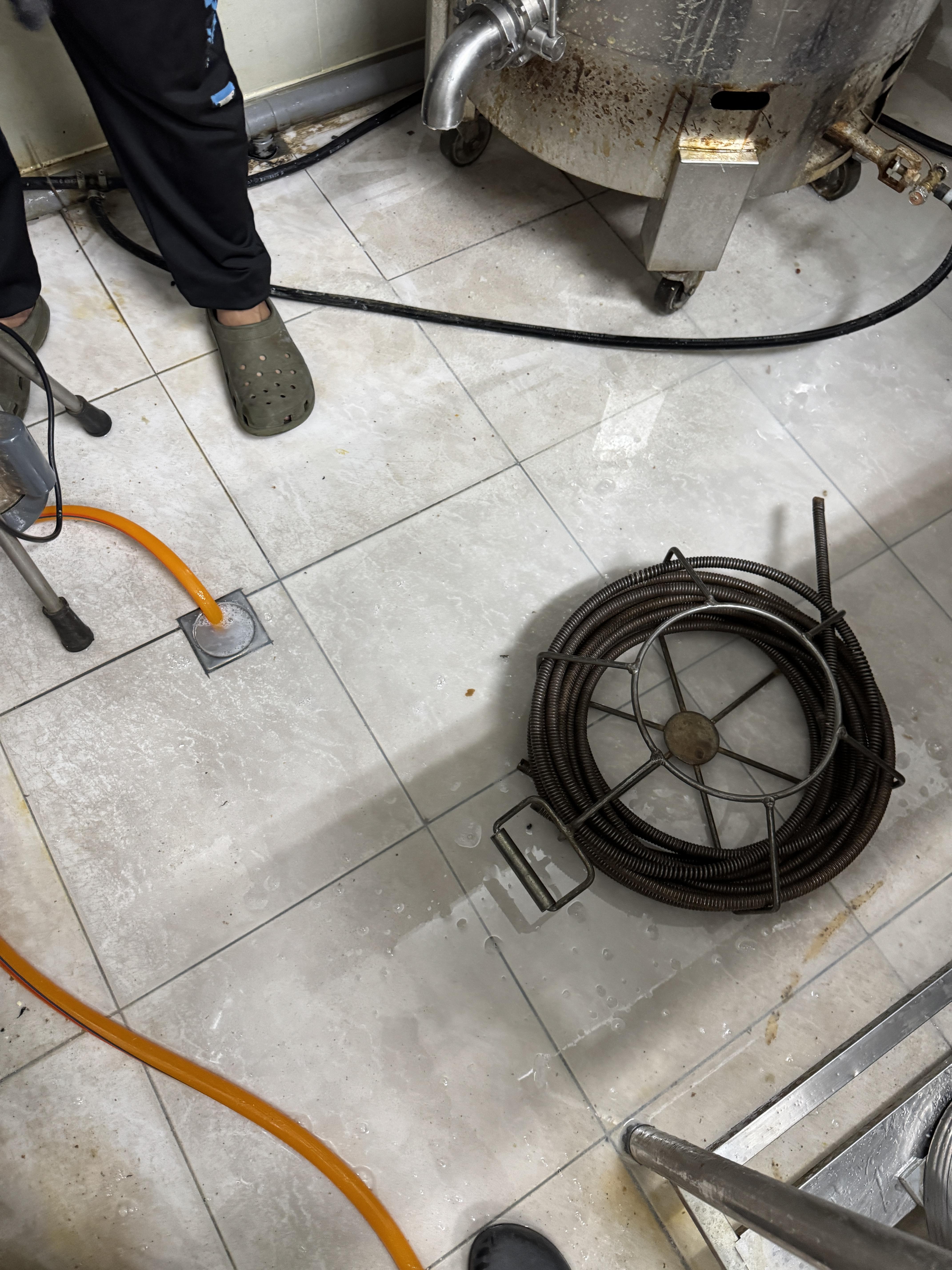 民族路豆漿店疏通-永正工程現場施工照 永正工程現場施工照