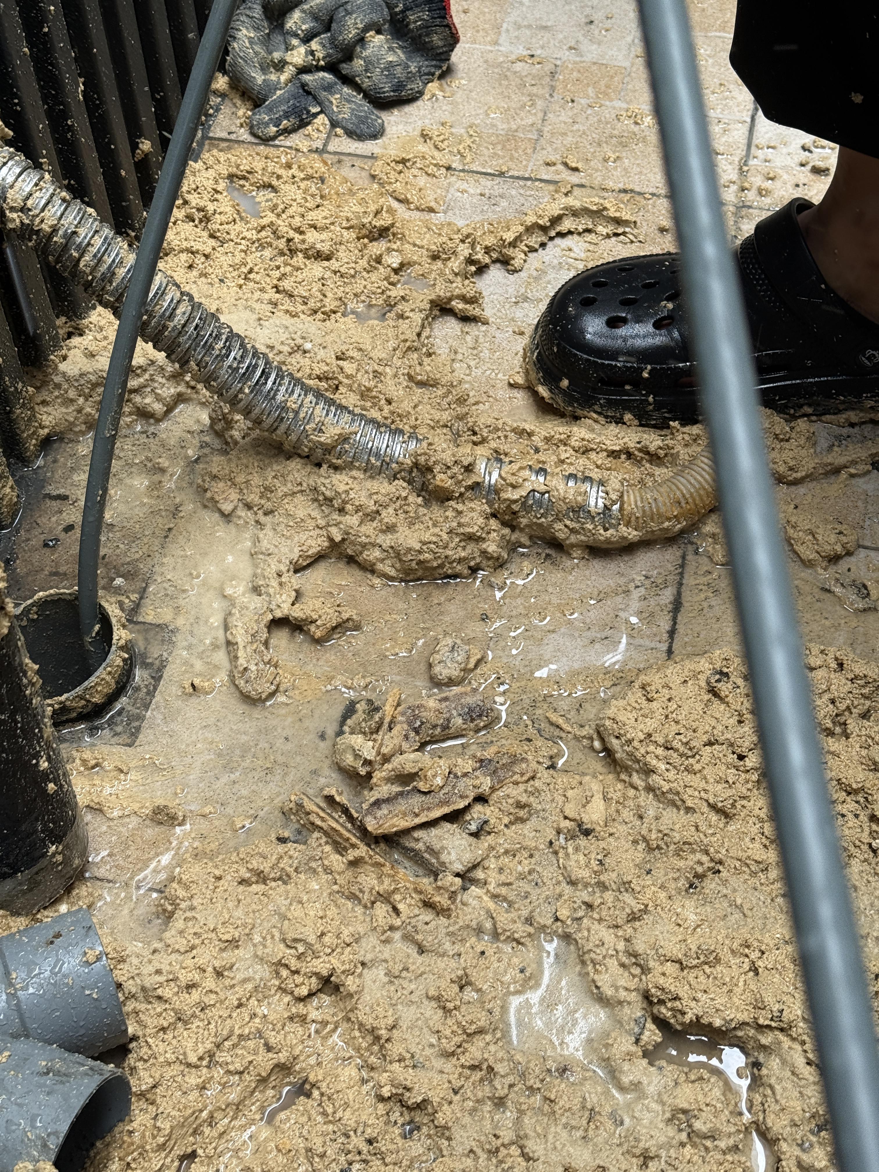 排水孔出水恢復順暢