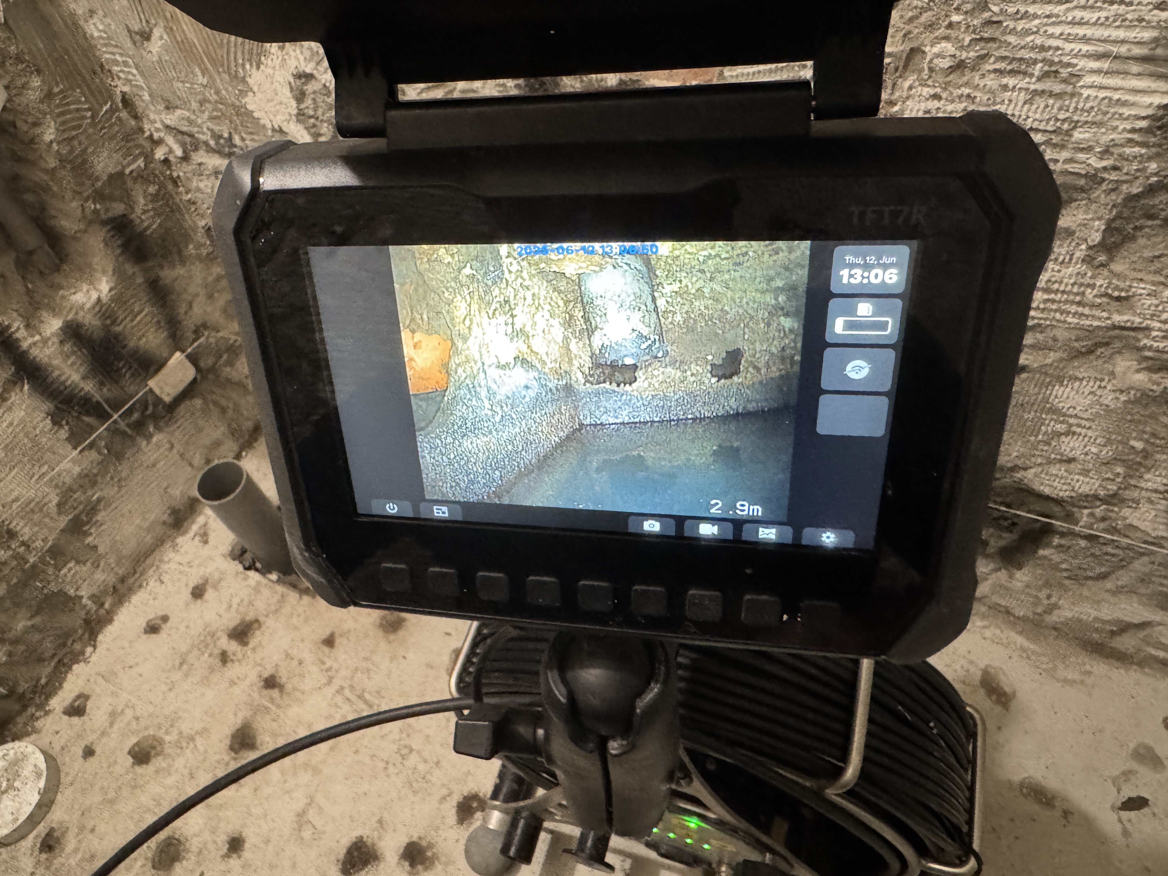 高壓水刀疏通作業