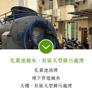 化糞池抽水｜污水處理｜高壓水刀｜永正包通