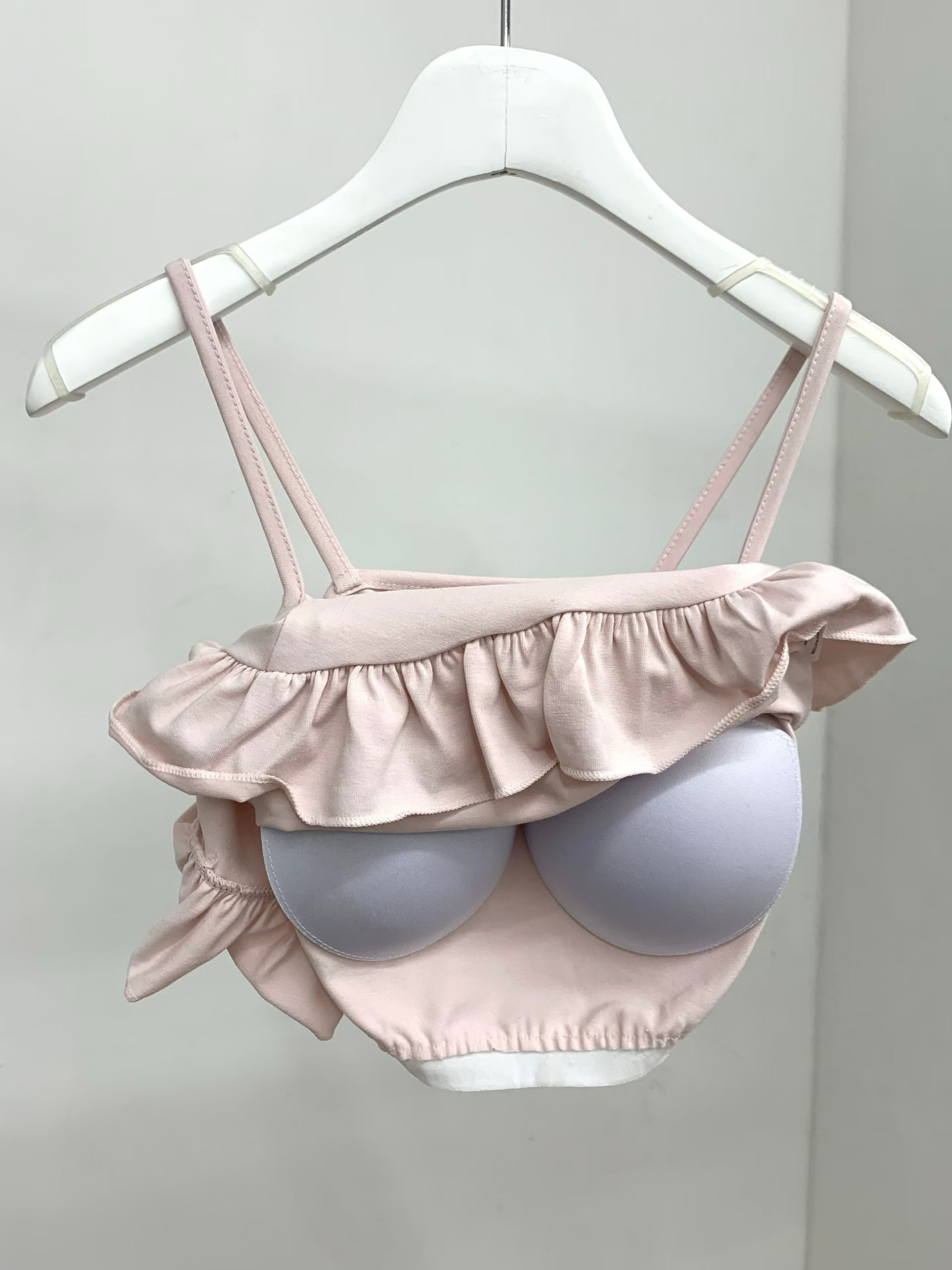 ♡正韓♡女團風不規則細肩braTop11