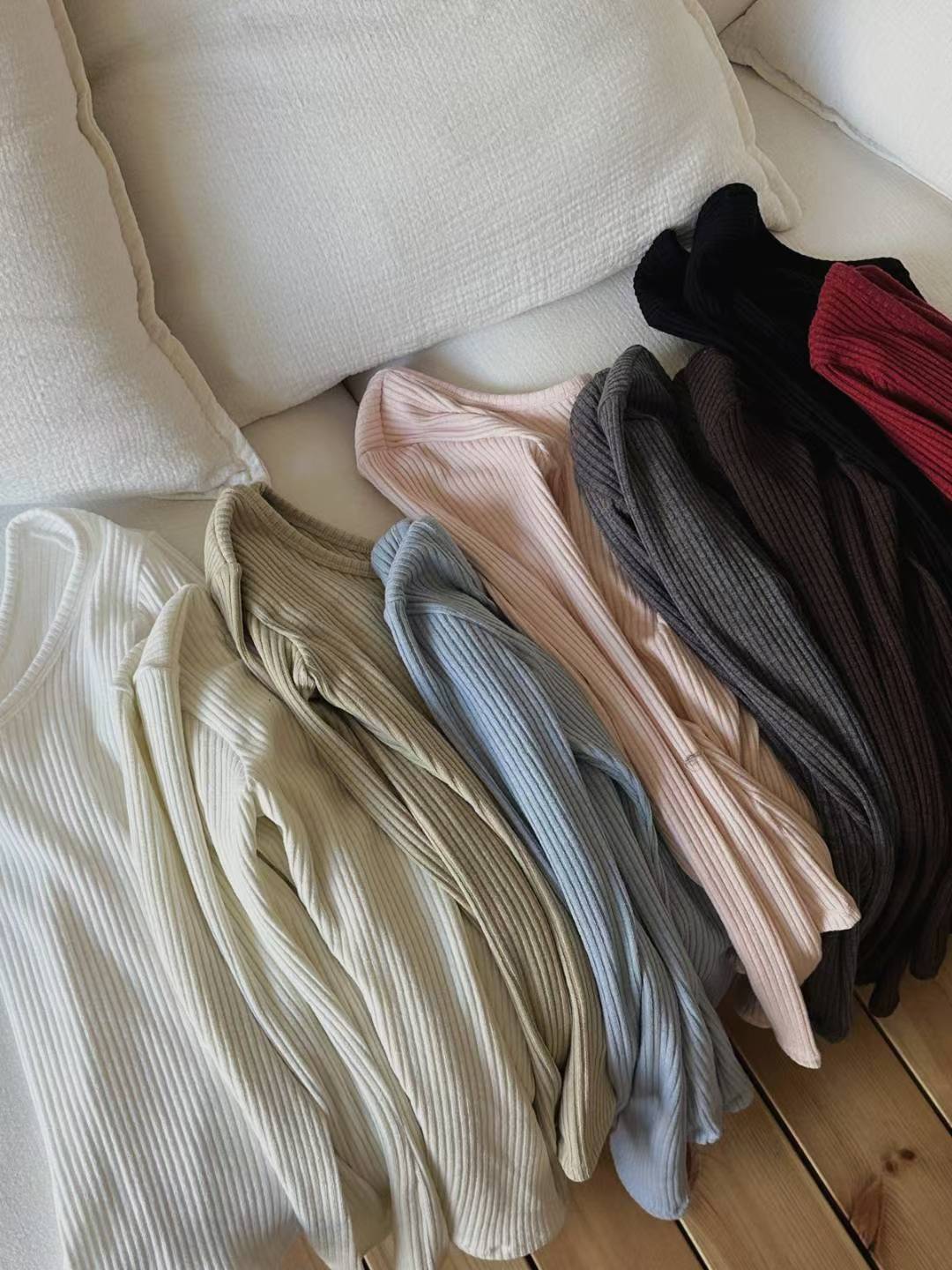 ♡正韓♡素色圓領打底衣10