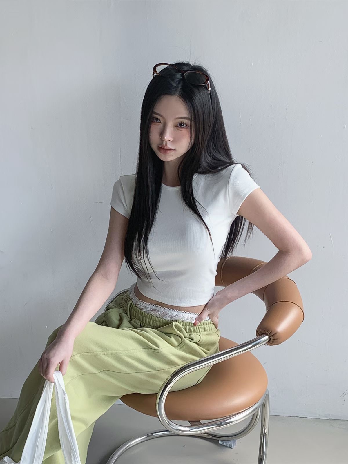 ♡正韓♡後露背摟空bra上衣5