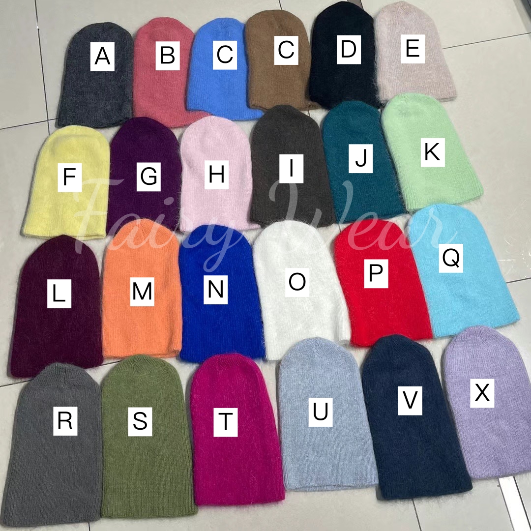 ♡正韓♡安哥拉兔毛毛帽8