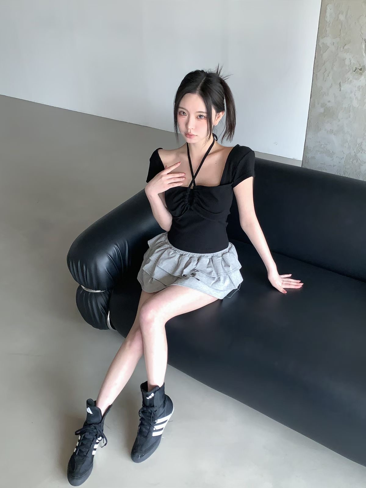 ♡正韓♡繞脖綁帶上衣7