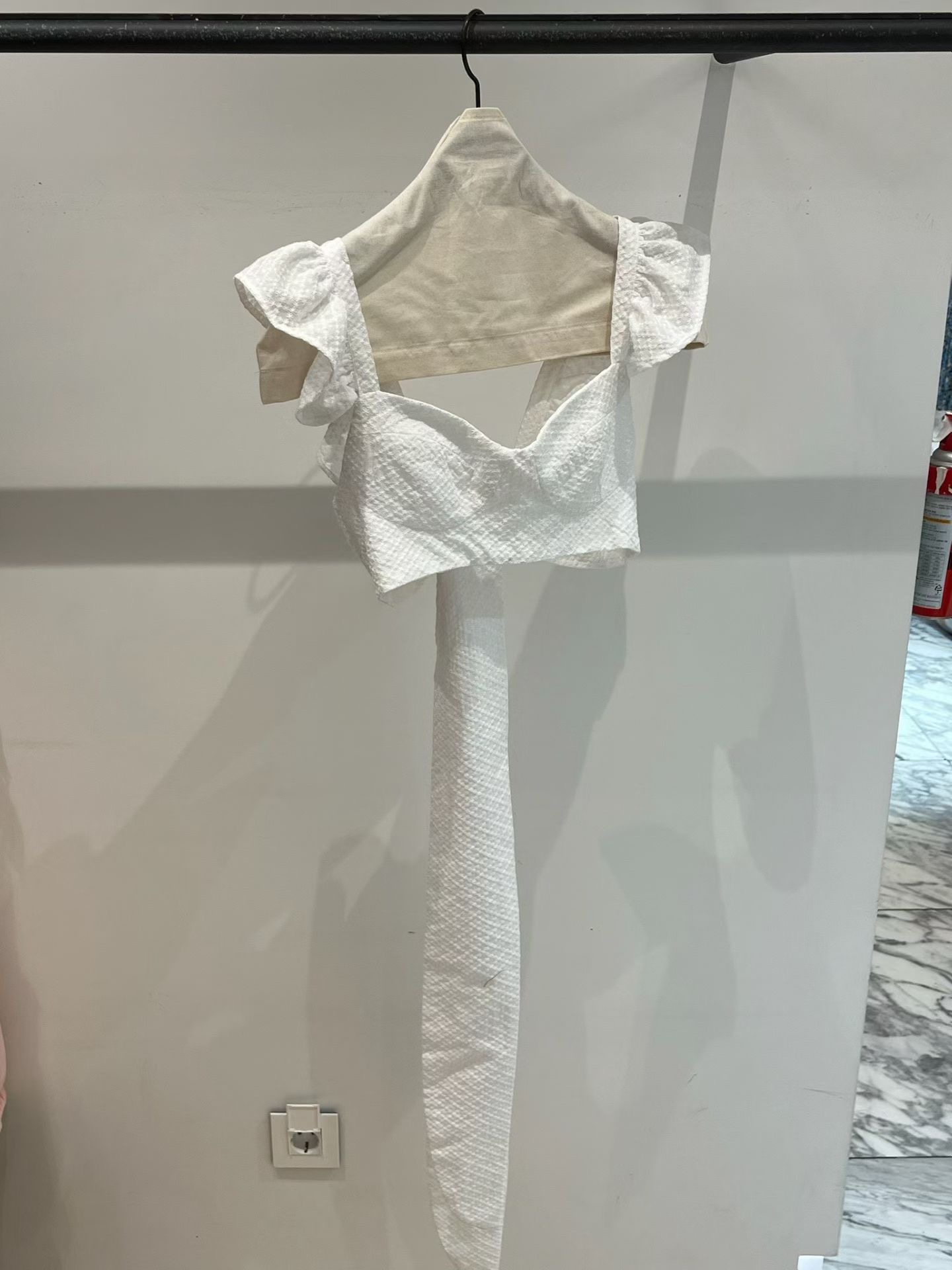 ♡正韓♡仙女系荷葉造型綁帶上衣8